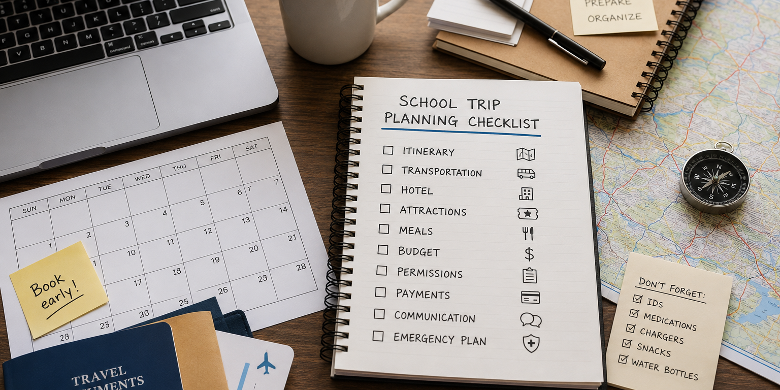 School Trip Planning Checklist